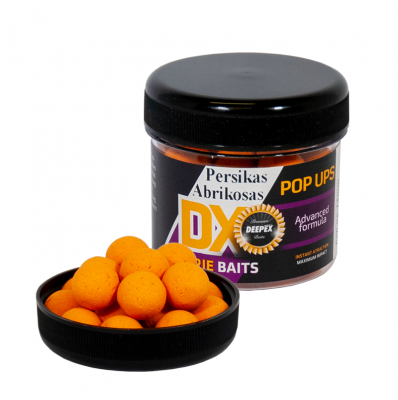 Pop up Peach Apricot persikas abrikosas 15mm – dirbtinis pop-up kablio masalas karpio žvejybai