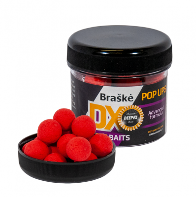 Pop up strawberry braškė 15mm – dirbtinis pop-up kablio masalas karpio žvejybai