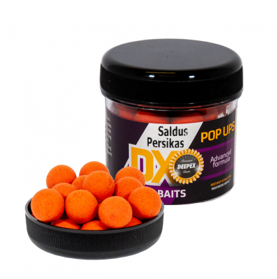 Pop up sweet peach persikas 15mm – dirbtinis pop-up kablio masalas karpio žvejybai