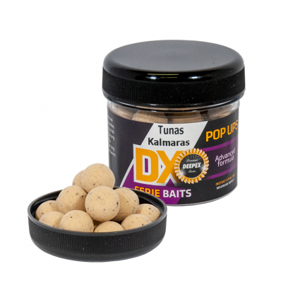 Pop up Tunas kalmaras 15mm – žuvinis dirbtinis pop-up kablio masalas karpio žvejybai
