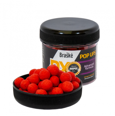 Pop ups kablio masalas Braškė Strawberry 10mm – smulkus dirbtinis pop-up karpio žvejybai