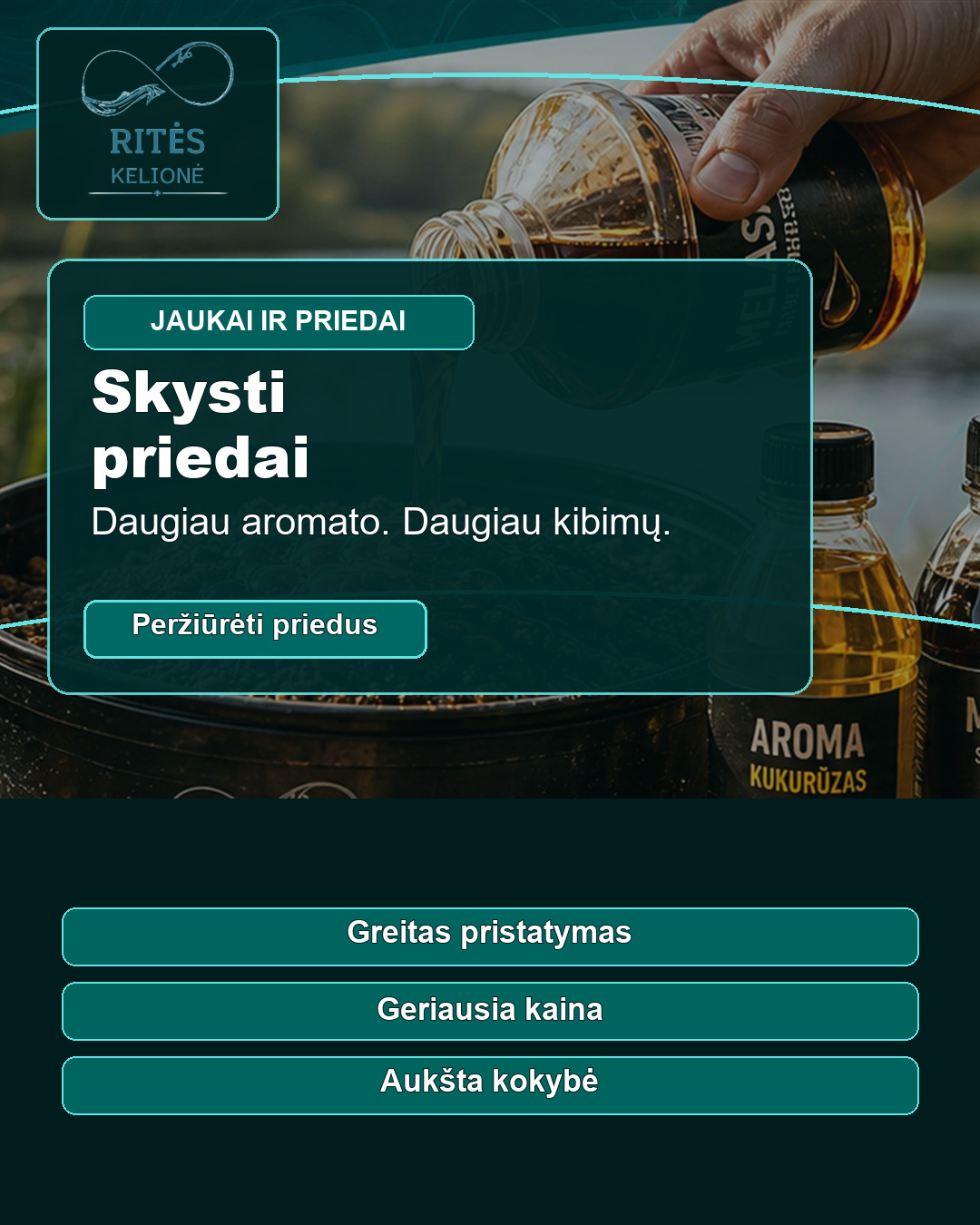 Riteskelione hero skysti priedai mobile2