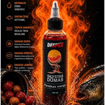 Skystas dūmas Persikas mango – tropinis dvigubo aromato atrakciantas