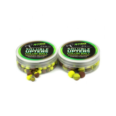 STEG vafteriai Soluble Upters Color Ball 12mm 30g karpių žvejybai