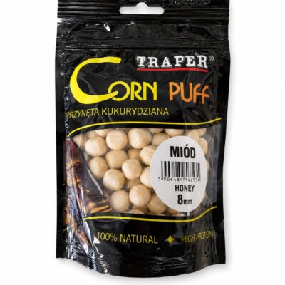 Traper Corn Puff 8mm Medus – plūduriuojantis kukurūzų masalas 25g