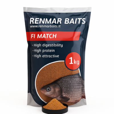 Sausas jaukas F1 Match Universal 1 kg sportinei žūklei