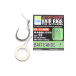 Preston kabliukai su pav barbless method feeder hair rigs with bait band nr16 8vntpak.jpg