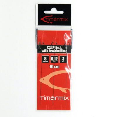 Timar mix kabliukai su pinto valo pav ir adatele carp no1 10cm 012mm nr8 4 3pcspak.jpg