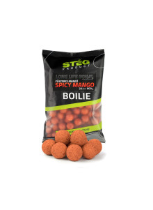 STEG boiliai Long Life Boilie 20mm 800g Spice Mango/Aštrus Mangas