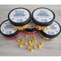 TIMAR MIX peletės Soft Pellet 10mm 30g Vanilla/Vanilė