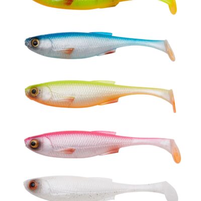 Savage Craft Shad 8.8cm 4.6g Dark Water Mix 5pcs