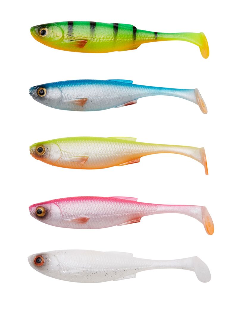 Savage Craft Shad 8.8cm 4.6g Dark Water Mix 5pcs