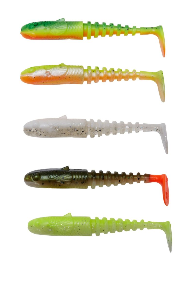 Savage Gobster Shad 11.5cm 16g Dark Water Mix 5pcs